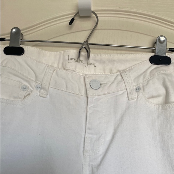 London Jean Women's White Jeans Size 4 - Picture 2 of 9